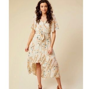 Floral Asymmetrical Dress by Altar’d State